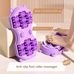 Foot Muscle Massage Roller (14 Wheels)
