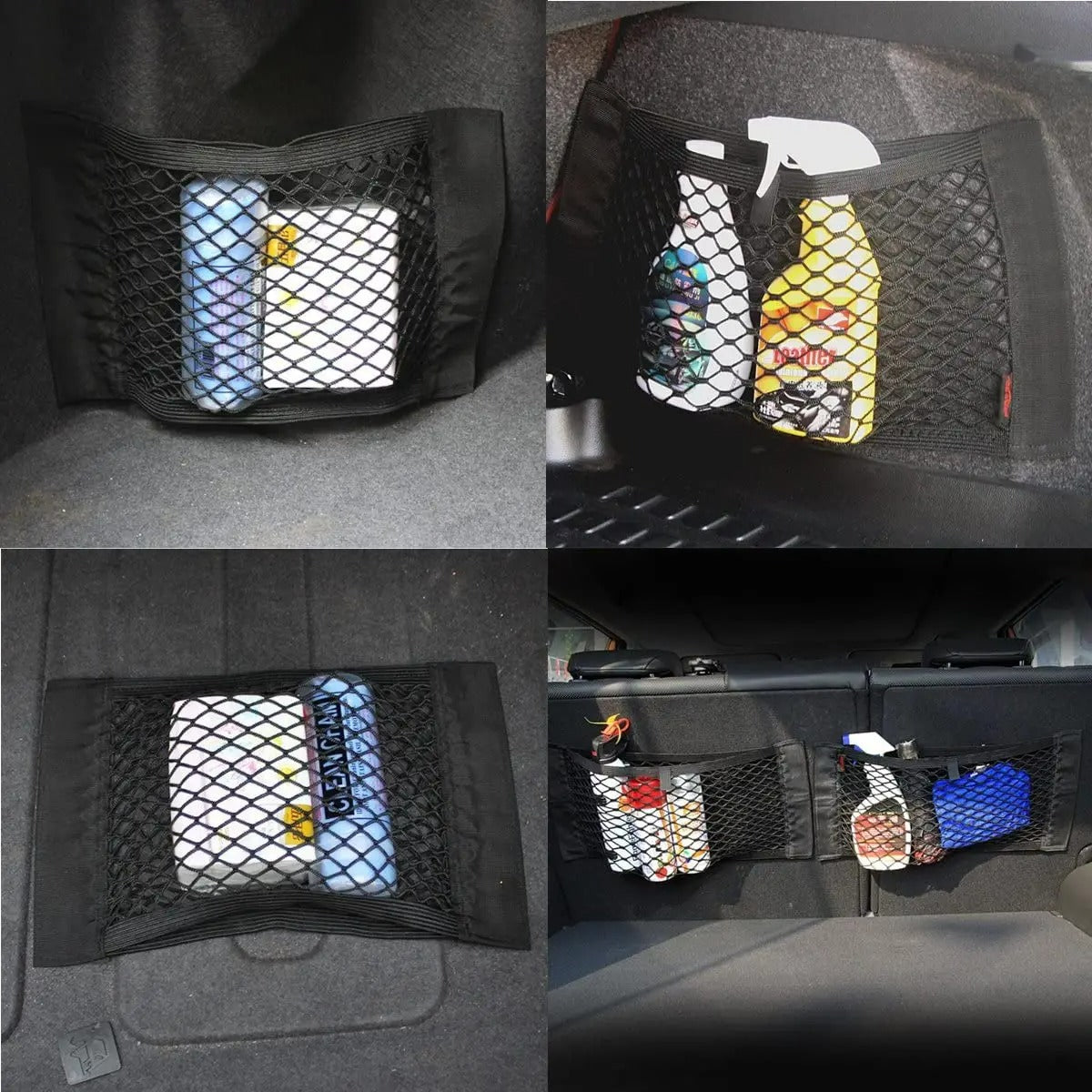 Rear Trunk Storage Elastic Net