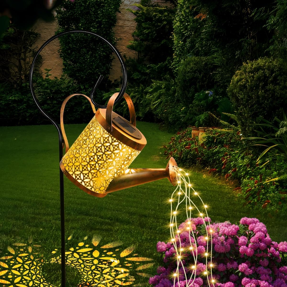 Solar Watering Can Light