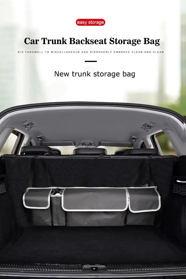Car Trunk Organizer Backseat Storage Bag