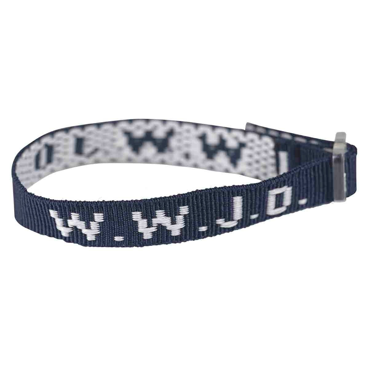 What Would Jesus Do Bracelet (Blue)