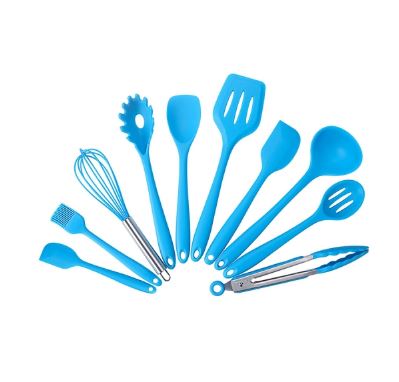 Silicone Cooking Utensils Set (10 pcs)