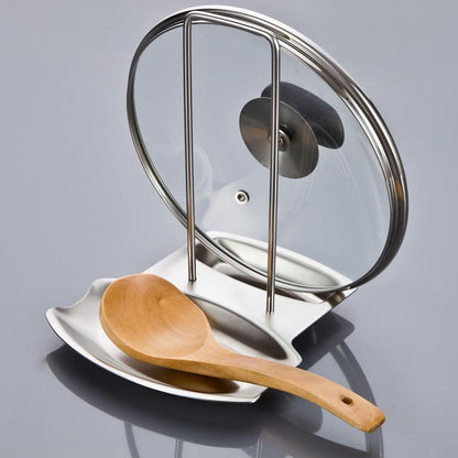 Steel Lid and Spoon Rest