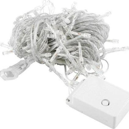 Electronic Extendable Fairy Curtain Lights (Multicolour)