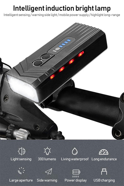 Intelligent Induction Bike Front Light