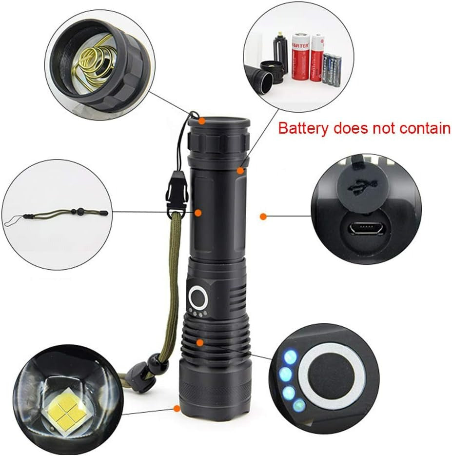 USB Handheld Super Flashlight