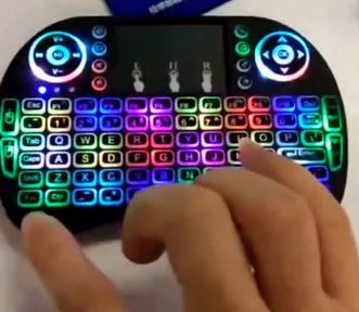 Mini Wireless Keyboard (Multicolour Fusion)