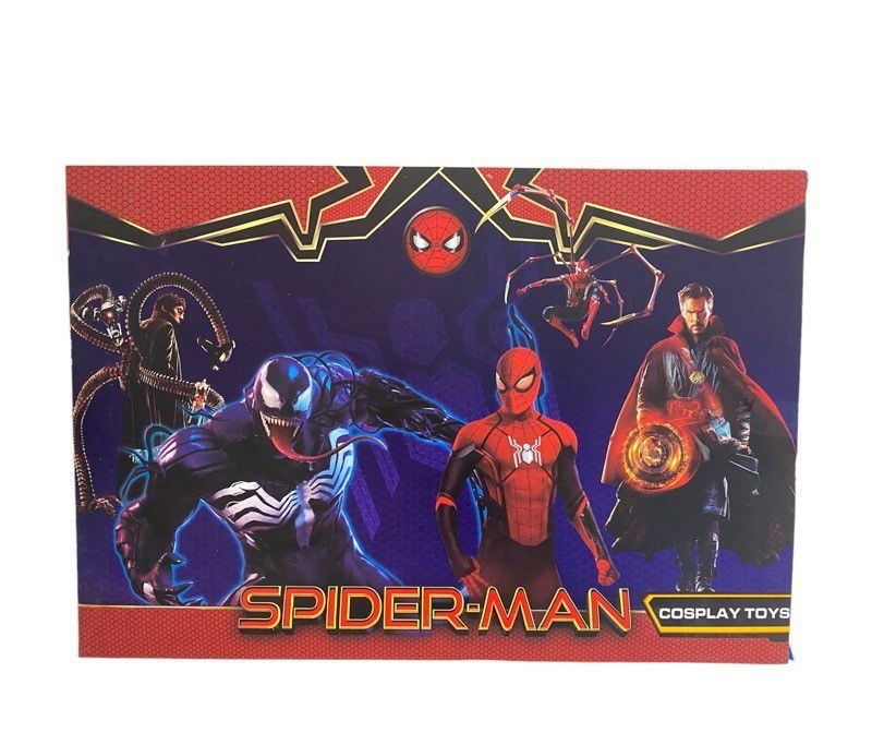 Spiderman Hero Kids Plastic Cosplay Launcher Wrist Toy Set