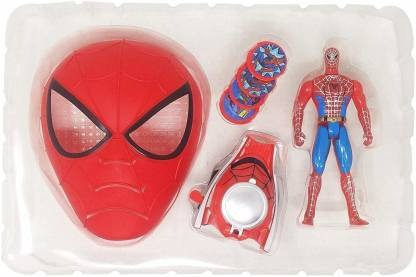 Action Figures with Mask - Spiderman