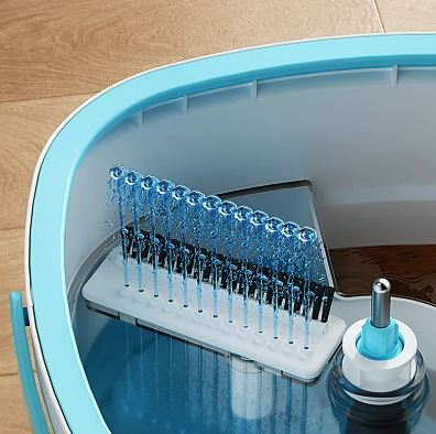 Microfiber Spin Mop & Bucket Floor Cleaning System