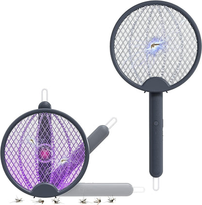 4in1 Folding Electric Mosquito Swatter