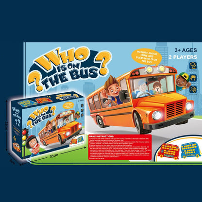 Who Is On the Bus Board Game