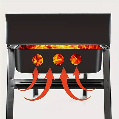 Foldable BBQ Grill Braai Stand