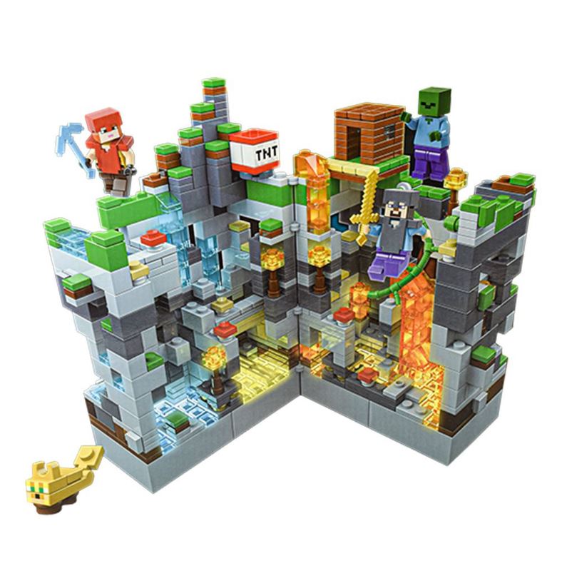 Minecraft Interlocking Building Blocks Set (551 pcs)