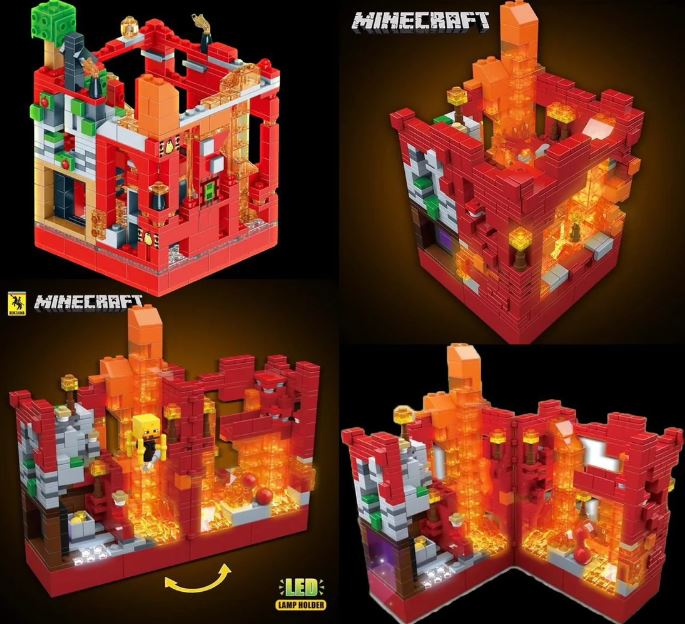 Minecraft Building Blocks TNT Edition (528pcs)