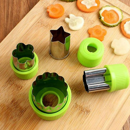 Fruit And Cookie Cutter Set (9 pcs)