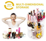 360 Degree Rotation Make Up Storage Shelf