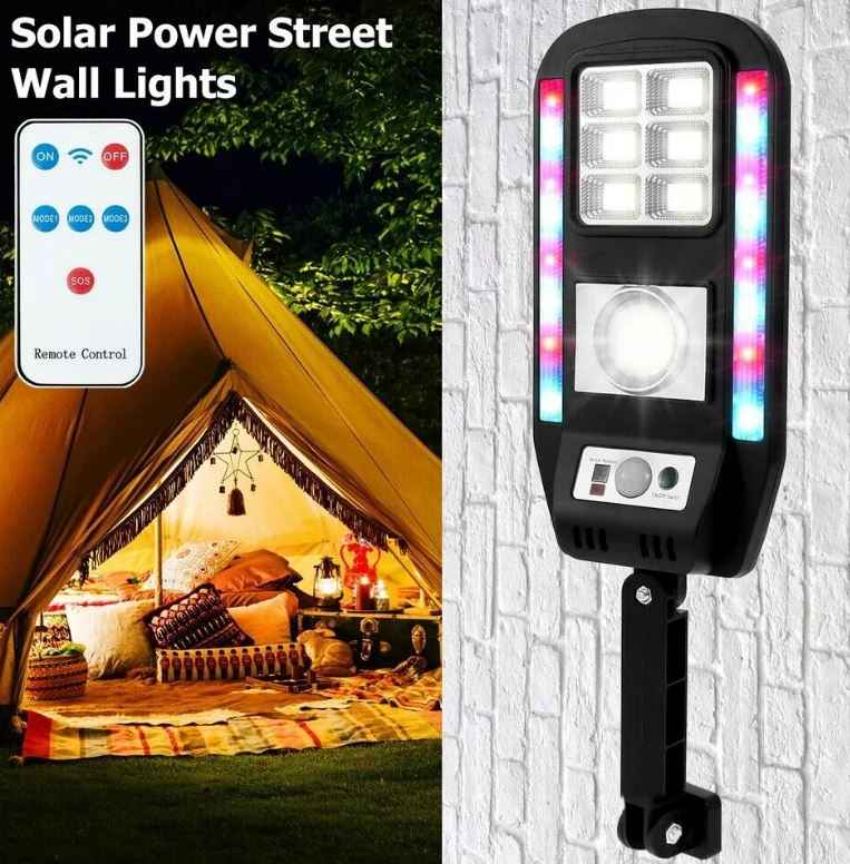 Motion Sensor Solar Street Lamp