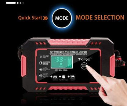 Intelligent Pulse Repair Car Battery Charger