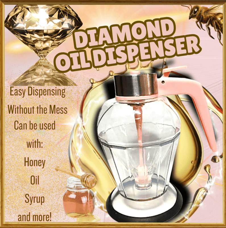 Diamond Oil Dispenser With Handle