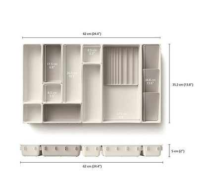 Large Make-Up Drawer Organiser Set (12 pcs)