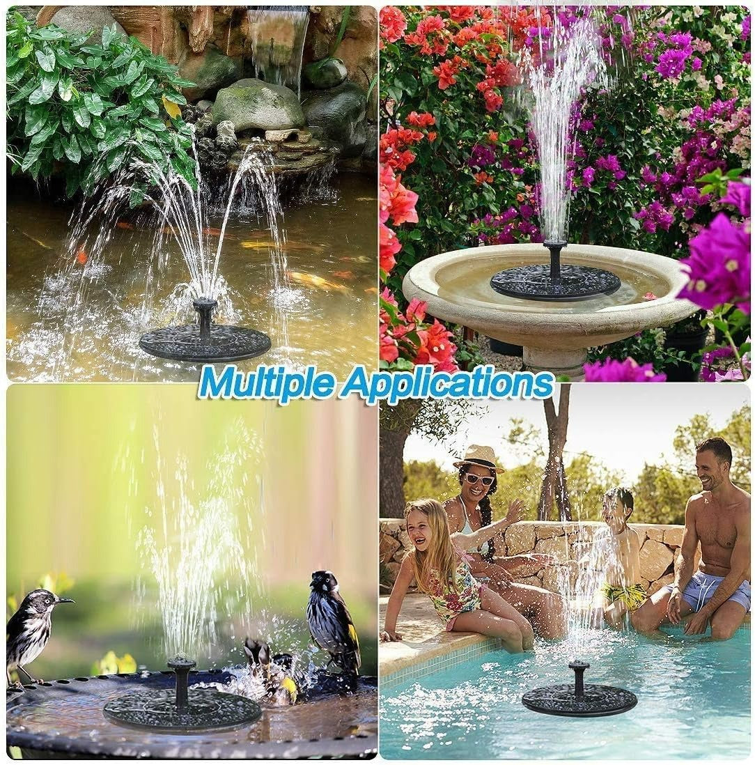 Solar Powered Fountain Pond Pump