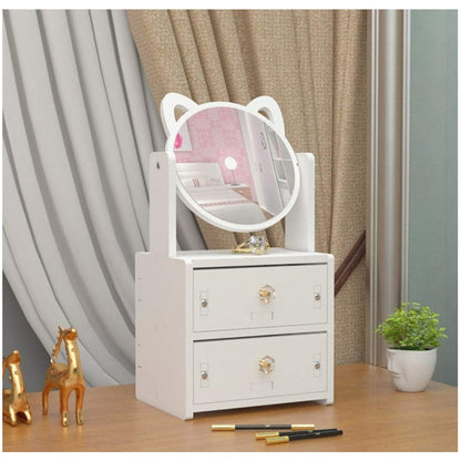 Mini Dressing Table Make-Up Cosmetic Organizer