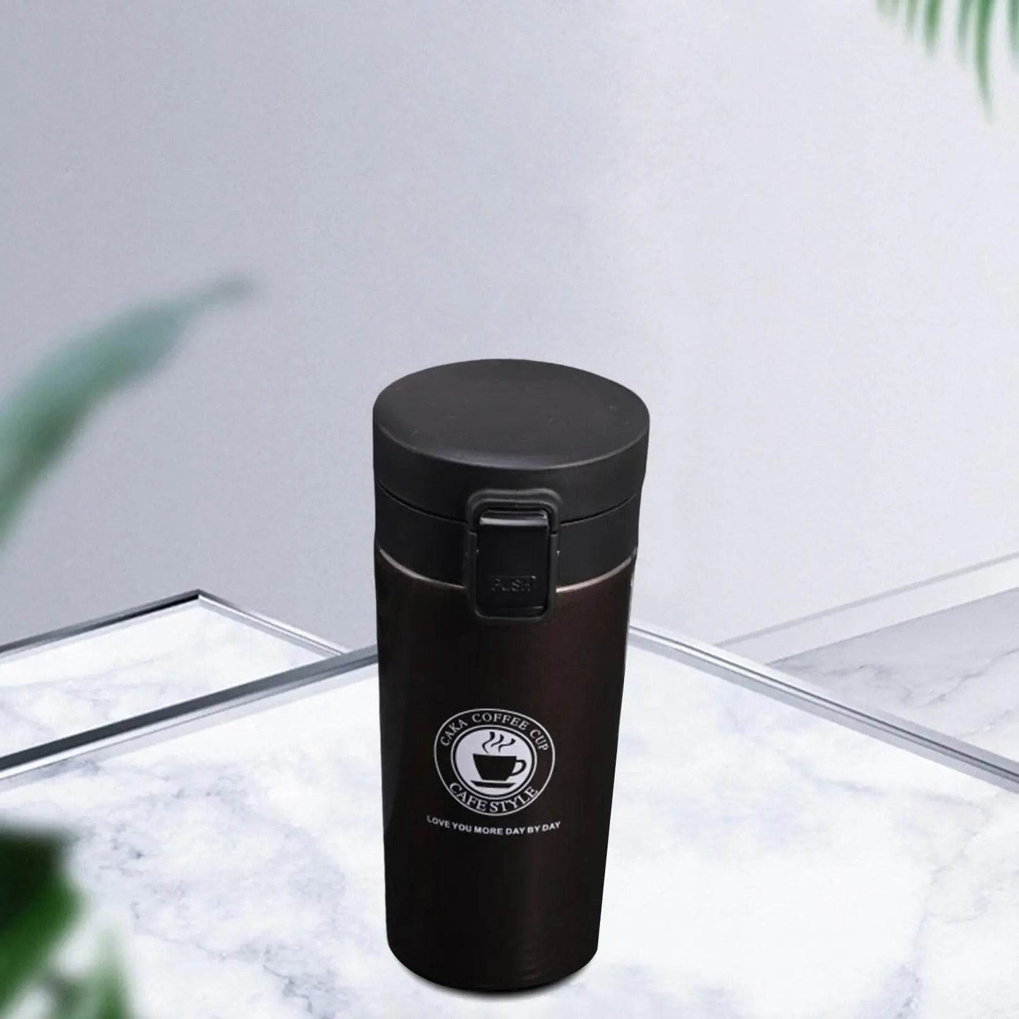 Double Wall Vacuum Insulated Travel Coffee Cup (380ml) - DMC Wholesale
