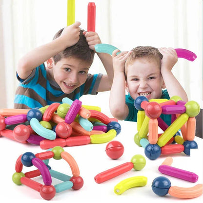 Magnetic Sticks Building Blocks (64 pcs)