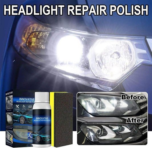 Innovative Headlight Repair Polish (20ml) - DMC Wholesale