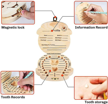 First Tooth Keepsake Box