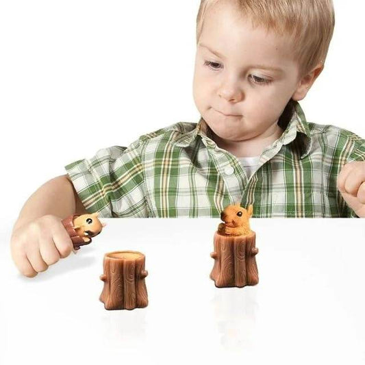 Popping up Squirrel Squeeze Toy (Each) - DMC Wholesale