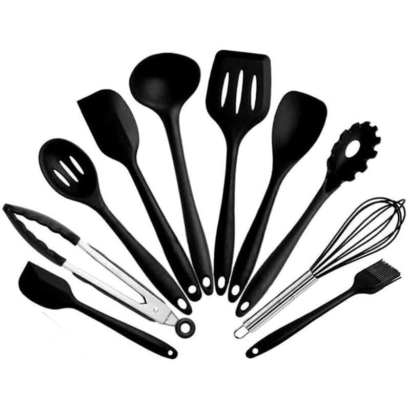 Silicone Cooking Utensils Set (10 pcs)