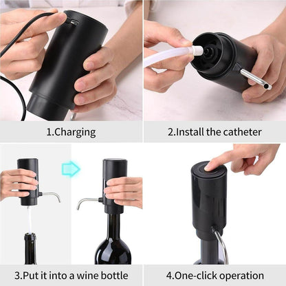Automatic Wine Bottle Dispenser Decanter - DMC Wholesale