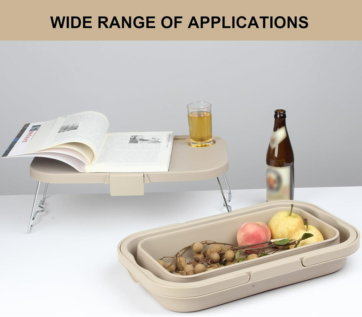 3in1 Collapsible Picnic Basket, Basin And Table