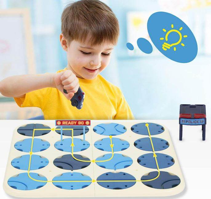 Brain Teaser Puzzles Maze Race Track (Police) – DMC Wholesale