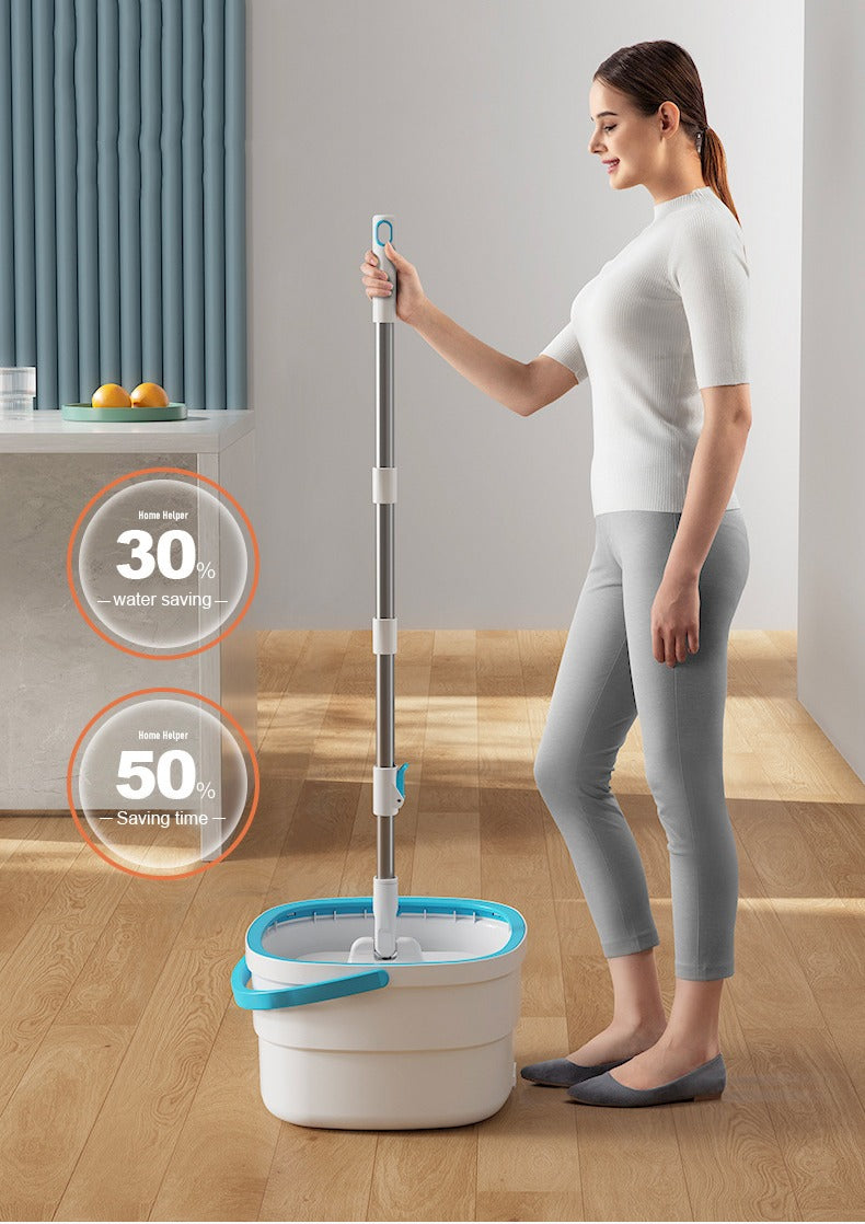 Microfiber Spin Mop & Bucket Floor Cleaning System