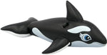 Inflatable Orca Whale Ride-On Pool Float