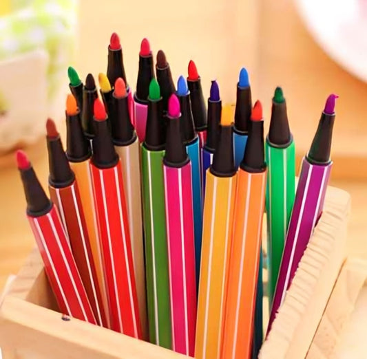 Creative Carrot Watercolour Pen Set (36 pcs)(Pink)