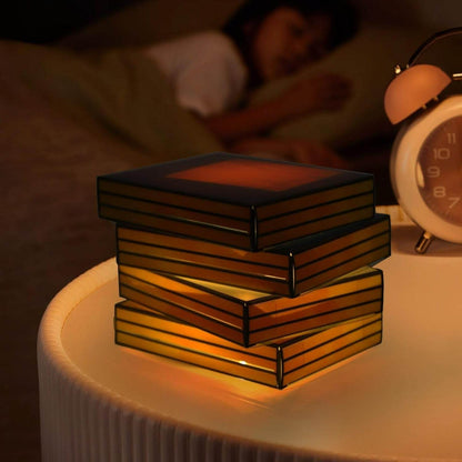 Vintage Stacked Books Lamp - DMC Wholesale