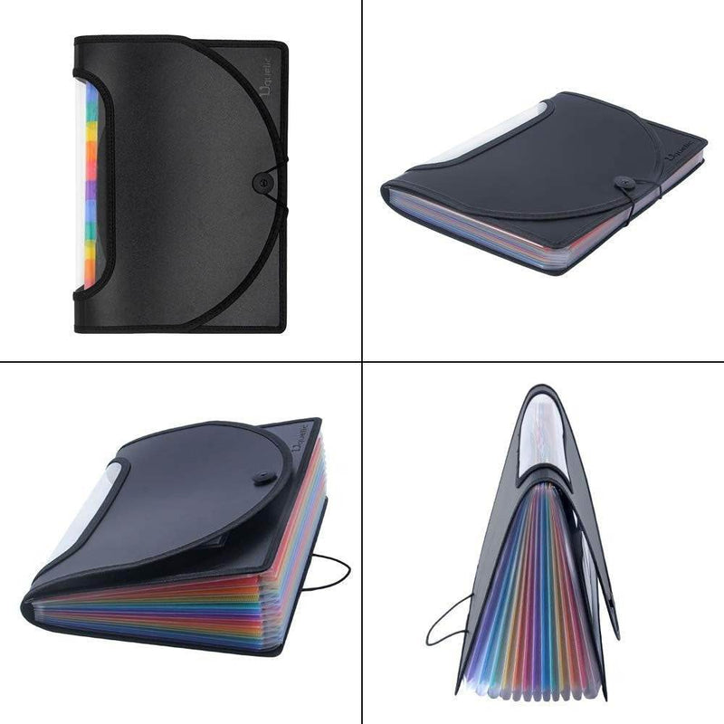 Rainbow Expandable File Organiser (A4)