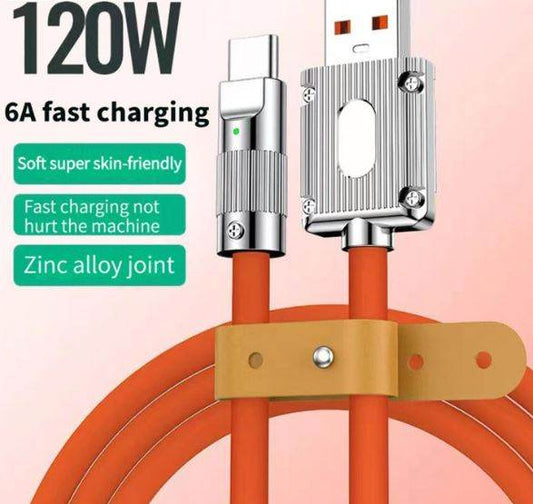 Super Fast Charge (120W)(6A)(Type C) - DMC Wholesale