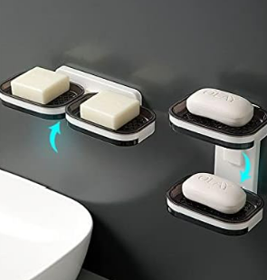 Adjustable Bathroom Soap Dish Holder