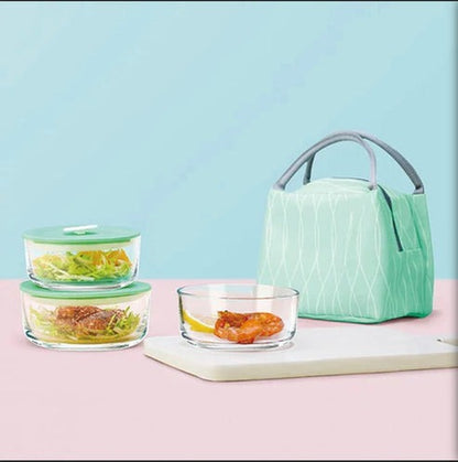 Lunch set with Cooler Bag (4 pcs)