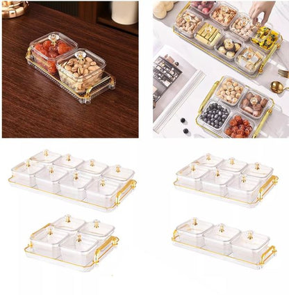 Multifunctional Snacks Dish Tray (8 Bowls)