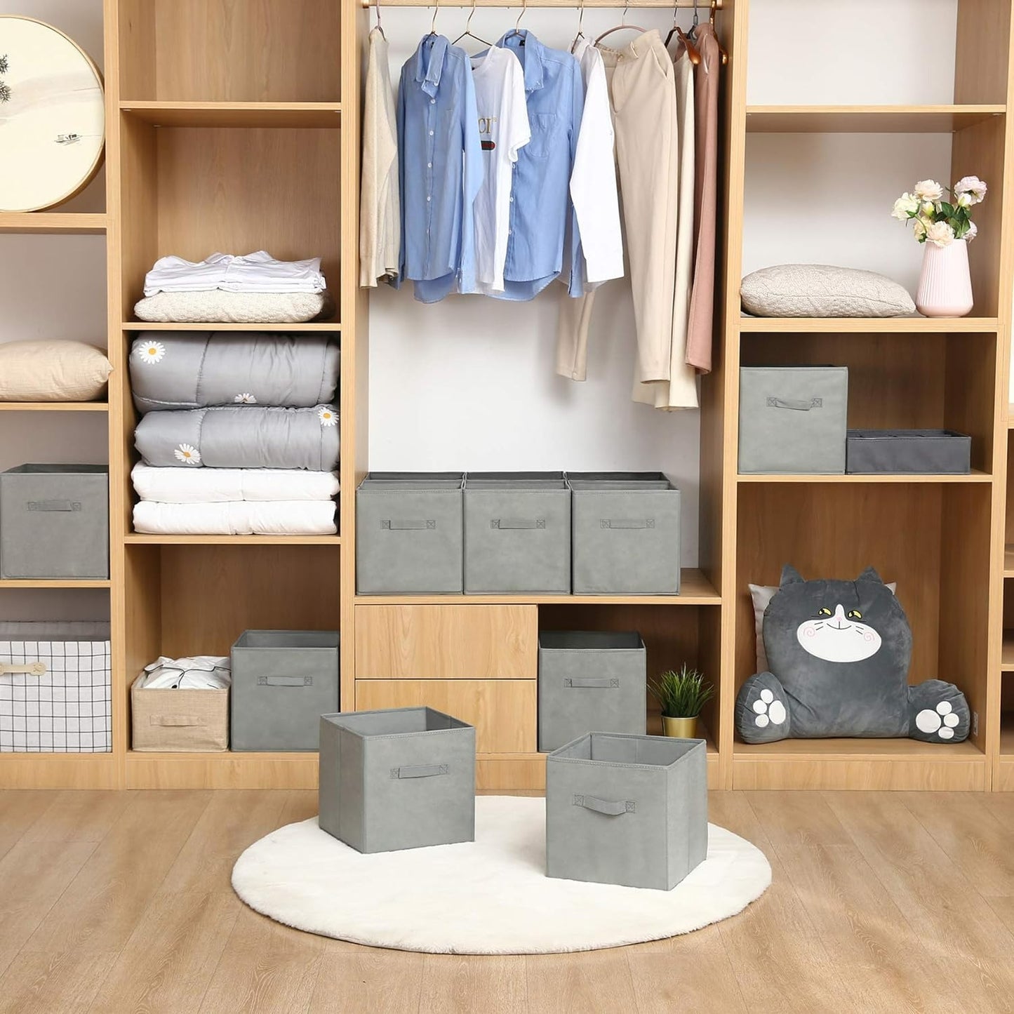 Foldable  Cube Storage Bin (Each)