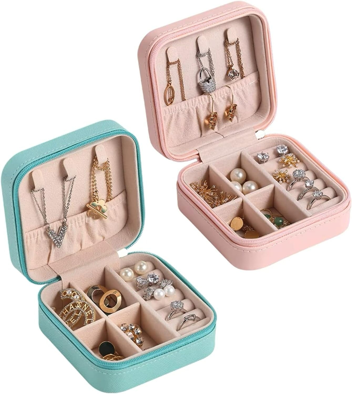 Travel Jewellery Organiser Storage Case