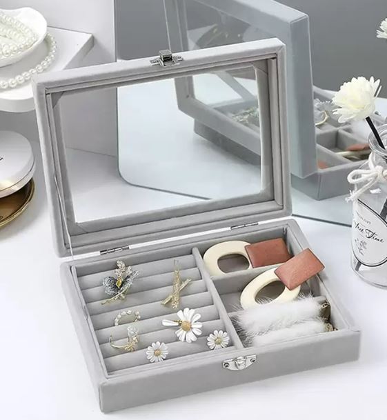 Multiple Compartments Jewellery Storage Box