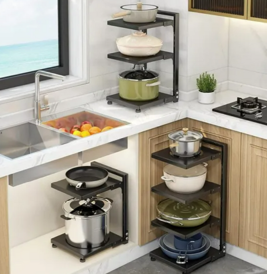 Cookware Organiser Storage Rack