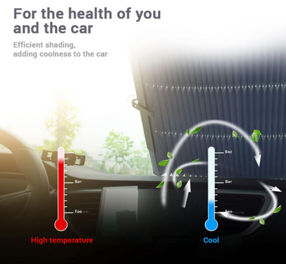 Retractable Car Sunshade
